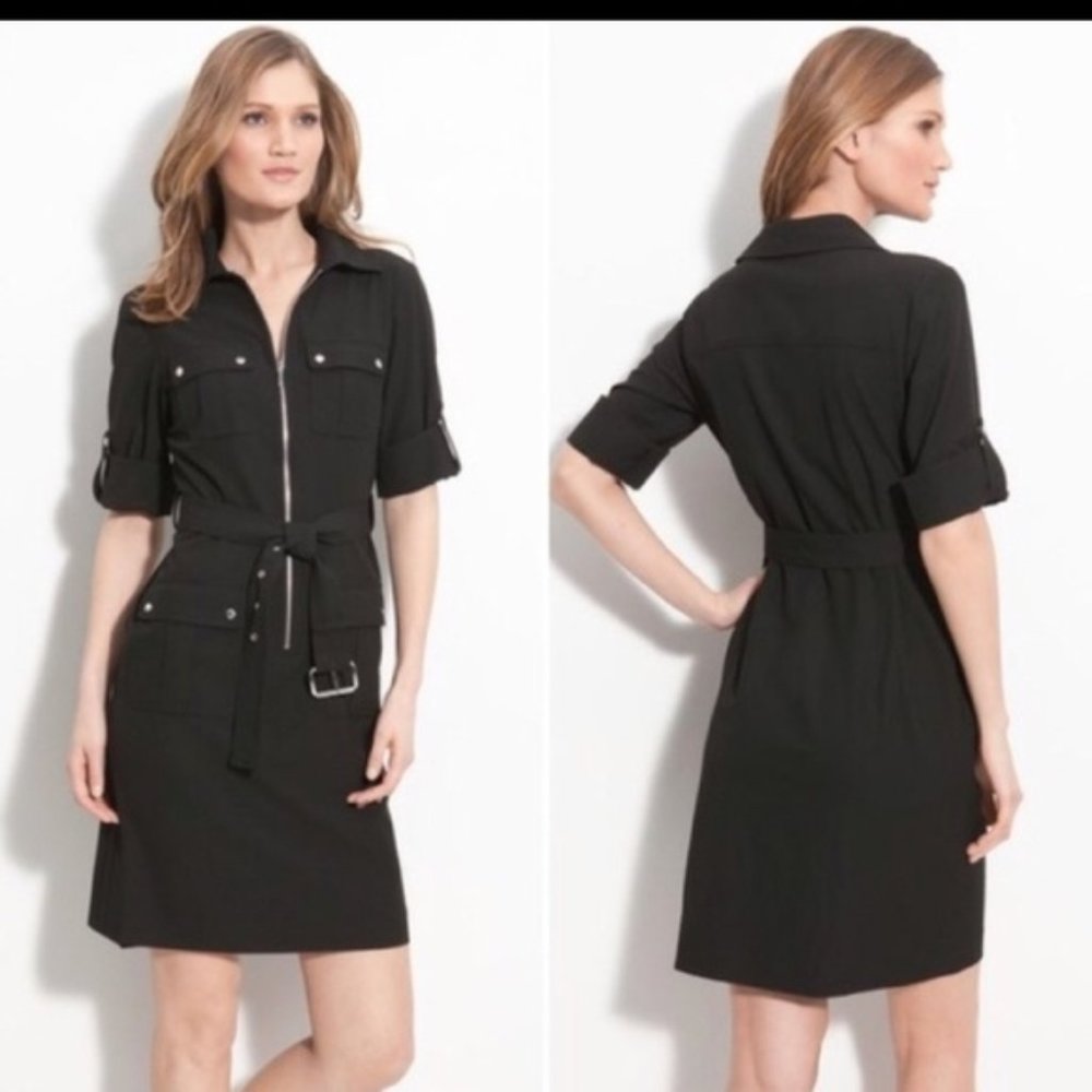 Michael Kors Military Style Dress